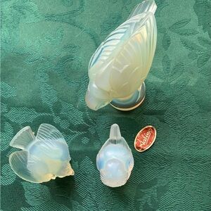 Lot Sabino birds France Opalescent